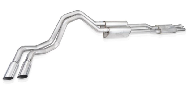 Ford F-350 Performance Exhaust - Stainless Works - Catback Redline 304SS w/ 4in Polished Tips - `20-`21 Ford F-350 Performance Exhaust - Stainless Works - Catback Redline 304SS w/ 4in Polished Tips - `20-`21